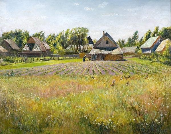Nikolay Nikanorovich Dubovskoy Rural landscape china oil painting image